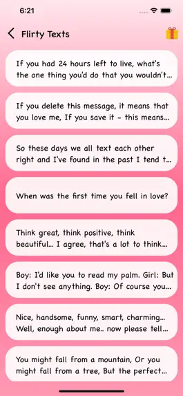 Game screenshot Best Flirty Texts apk