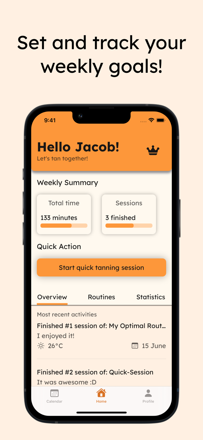 Tanly - Your Tan Tracker