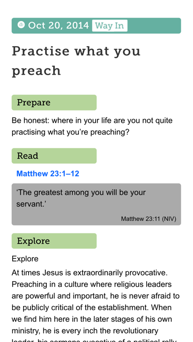 Daily Bread – Bible readings Screenshot