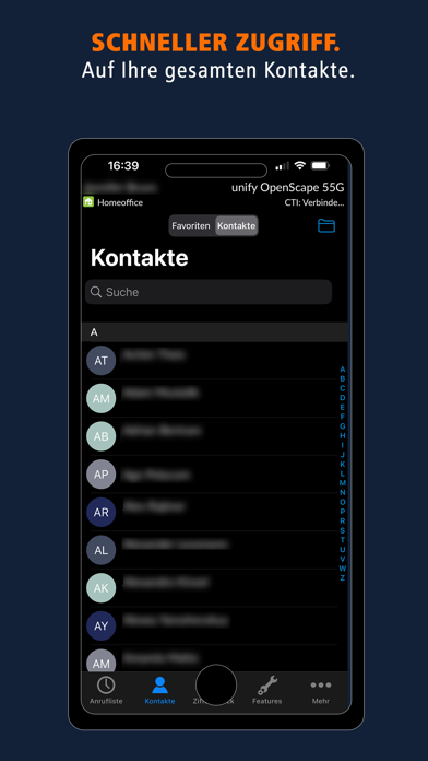 ecotel MobileControl Screenshot
