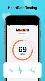 heartrate monitor & ez fasting iphone screenshot 2