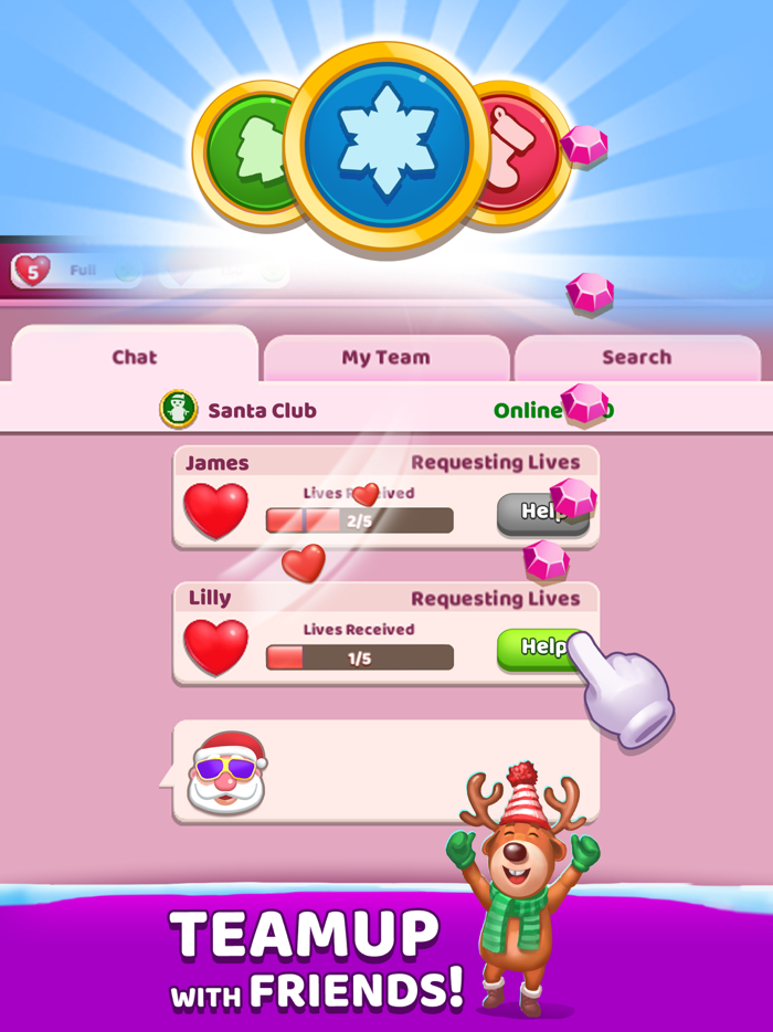 Royal Christmas Match Game