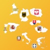 Europe Country Province Maps