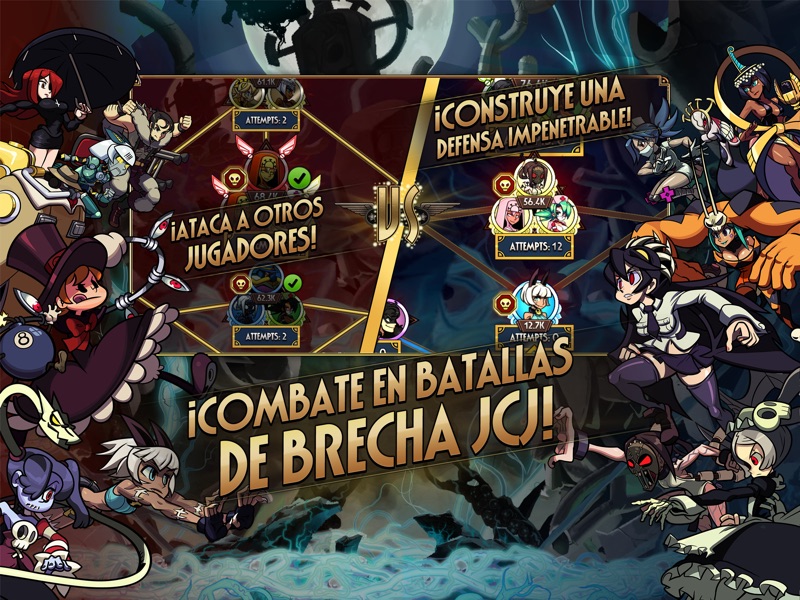 Skullgirls: Fighting RPG screenshot 10