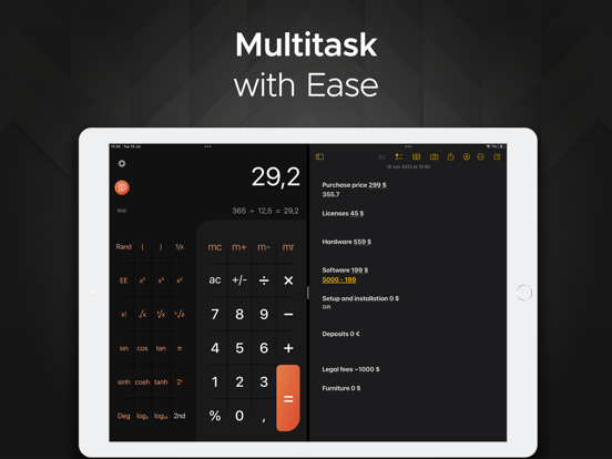 Calculator for iPad₊ iPad screenshot 4 - Utilities app