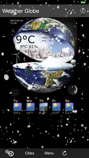 weather globe iphone screenshot 3