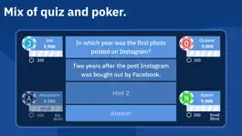 Game screenshot QuizPoker: Mobile Quiz Game mod apk