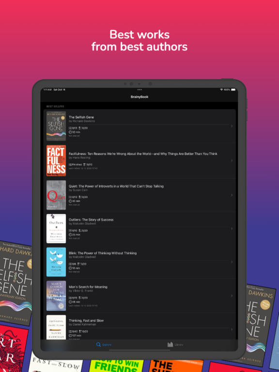 Screenshot #6 pour BrainyBook: Read Smarter