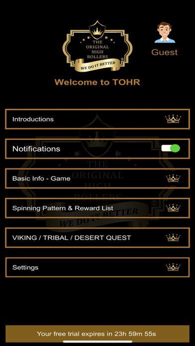 TOHR Screenshot