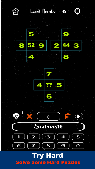 Maths Puzzles - Game Screenshot