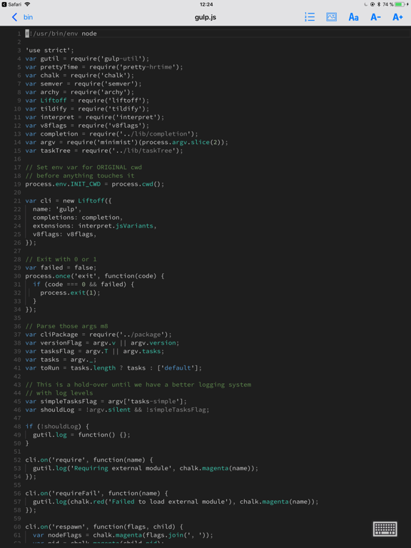 UWCode app screenshot 3