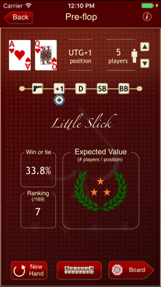 The Poker Calculator screenshot 2