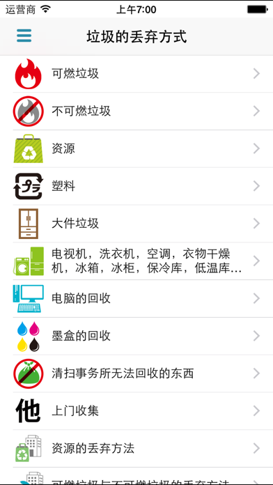 千代田区垃圾分类APP“千代分类！” screenshot