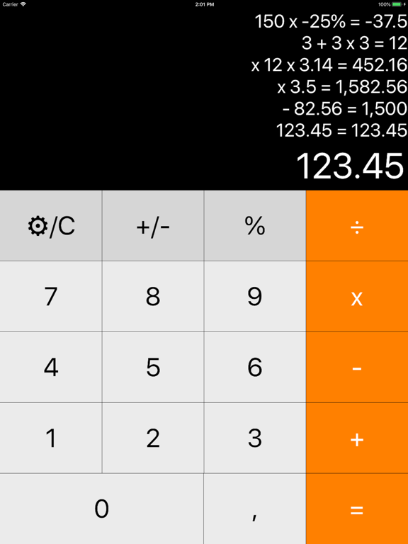 Screenshot #4 pour Calc The App