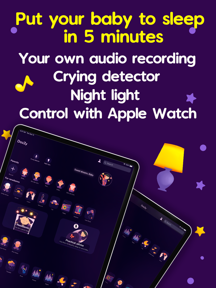 DozZy Baby simply white noise