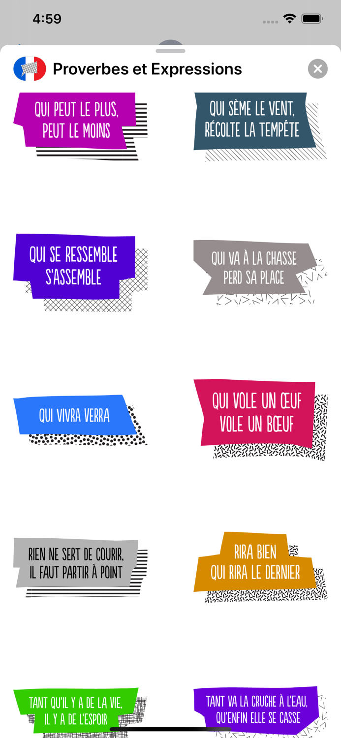 Proverbes and Expressions