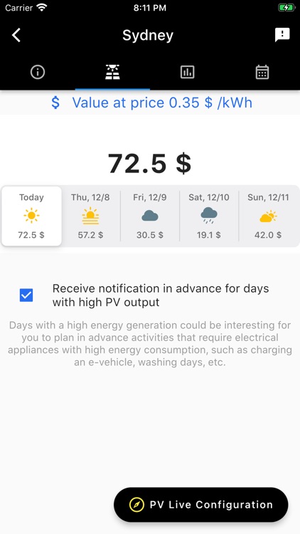 PV Solar Dashboard screenshot-5