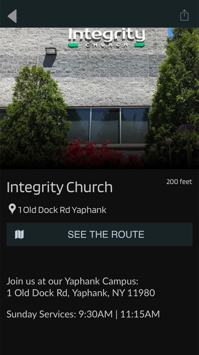 Integrity Church App Screenshot