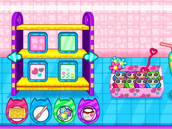 Cooking owl cookies game iPad screenshot 7 - Games app