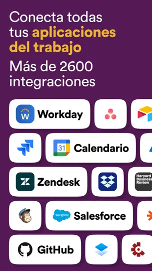 Captura de pantalla de Slack en iPhone 6