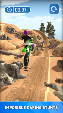 Game screenshot мотоциклетный гонщик трюк apk