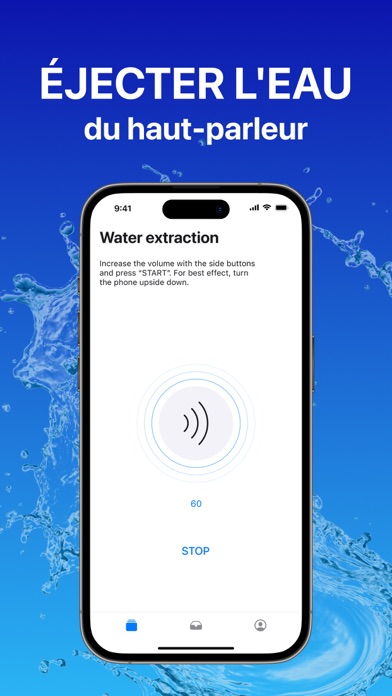 Screenshot #1 pour Clear Wave . Eau telephone