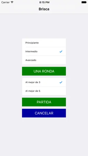 iBrisca screenshot 4