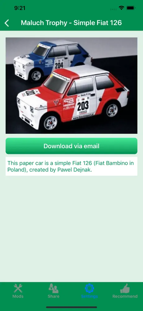 Simple Paper Model- Tiny House