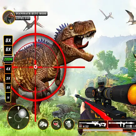 Wild Dinosaur Hunting Gun Game Читы