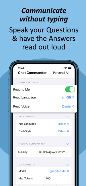 ‎AI Chat Commander - GPT Screenshot