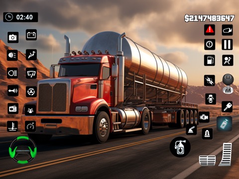 アメリカのセミトラックシミュレーター レッカー車運転ゲームのおすすめ画像4