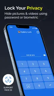 gallery lock - photos vault iphone screenshot 1