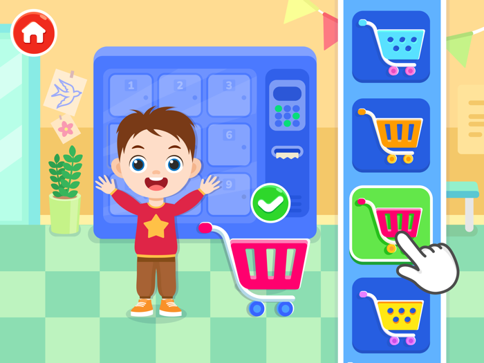Supermarket Games for Kids 2-5