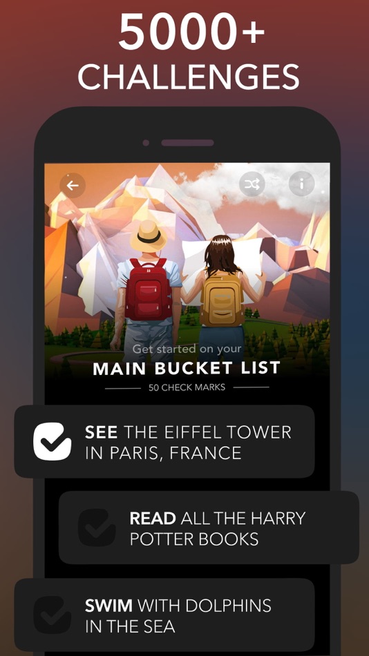 #2. Bucket List Maker: Check Marks (iOS) Podle: Dmitry Shapkin