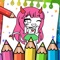 Gacha Life Girl Coloring Books