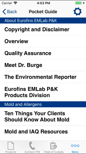 EMLab P&K LabServe® Mobile screenshot 3