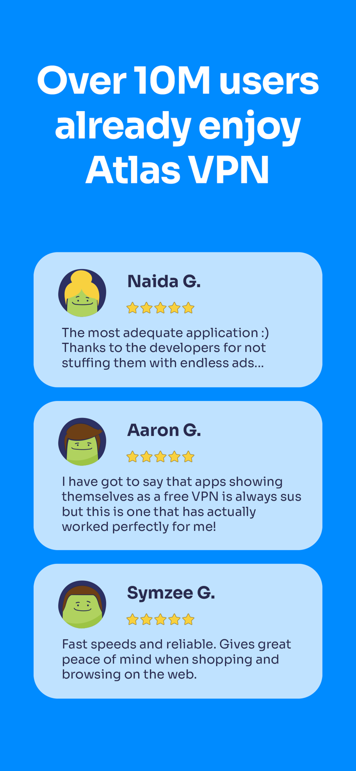 Atlas VPN Safe and Secure WiFi