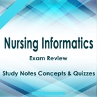 Nursing Informatics Test Bank & Exam Review App : 2700 Study Notes, flashcards, Concepts & Practice Quiz