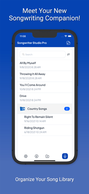 Songwriting Studio Screenshot