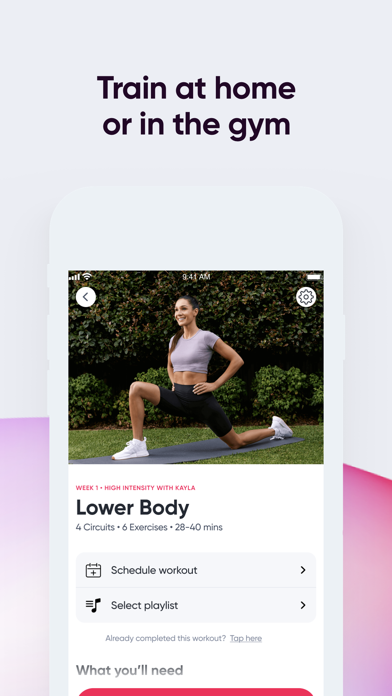 Sweat: Fitness App For Womenスクリーンショット