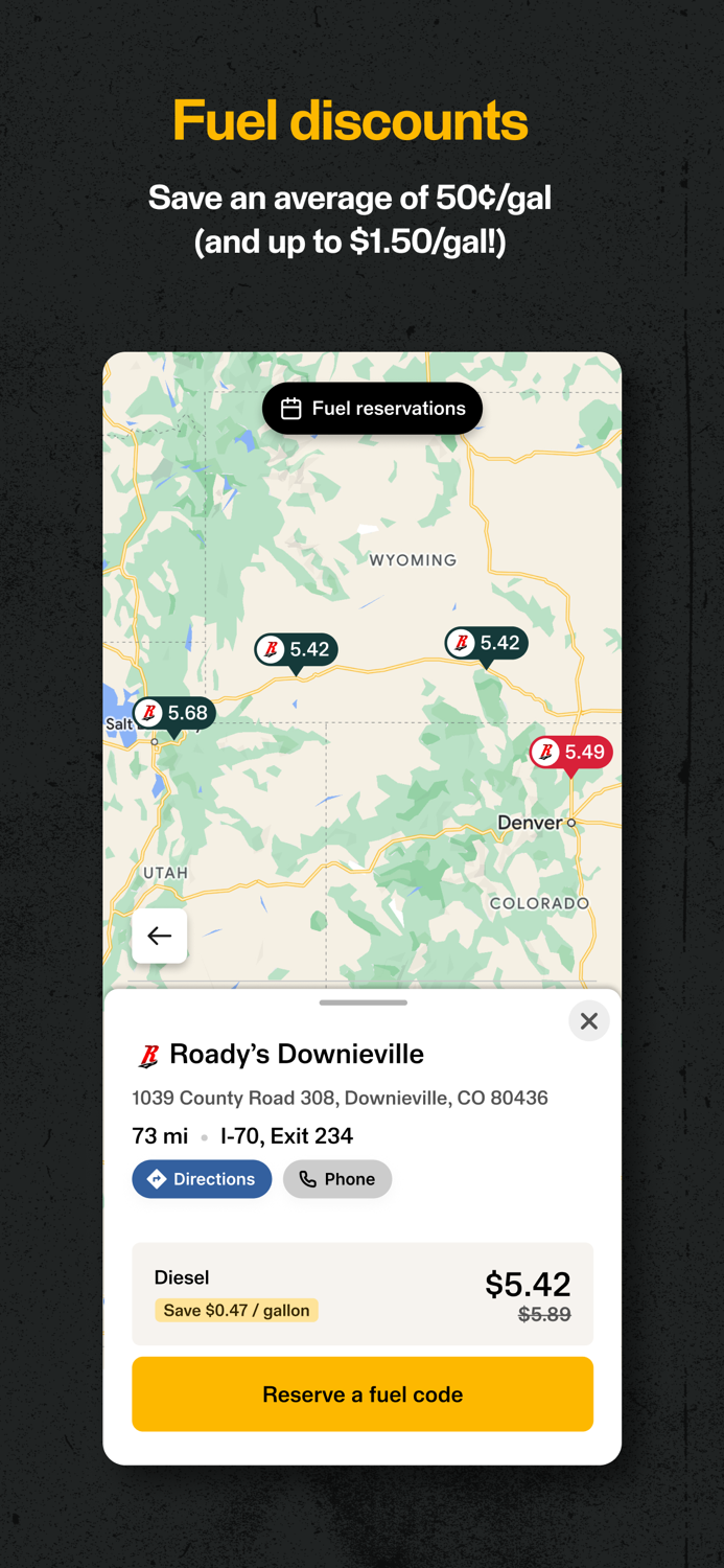 TruckSmarter Load Board and Fuel