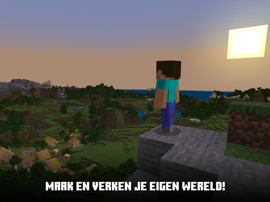 Minecraft iPad app afbeelding 1