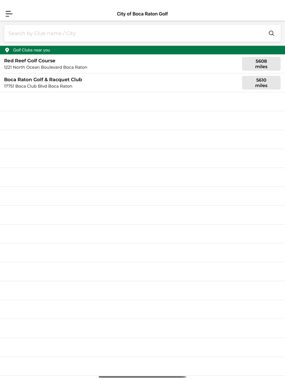 Screenshot #4 pour City of Boca Raton Golf