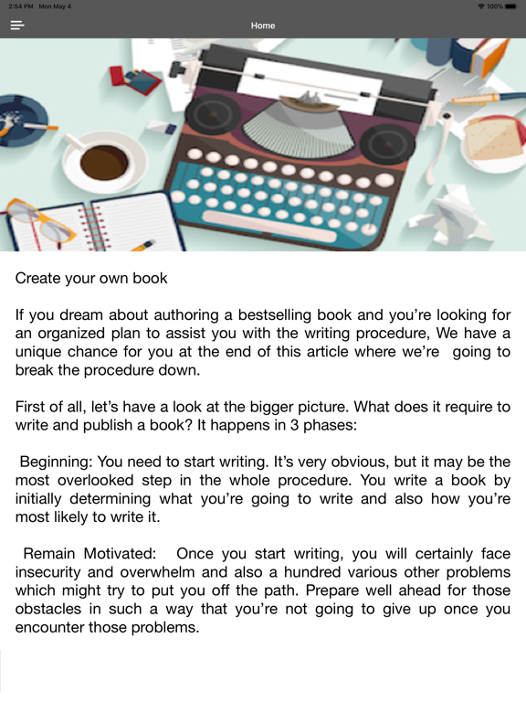Write a Book: New Writer Guideのおすすめ画像1