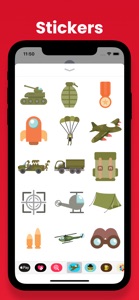 Military stickers - Army Force screenshot #1 for iPhone