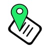 Address note-place, navigation icon