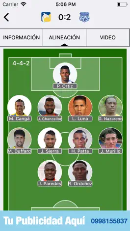 Game screenshot FutbolEc apk