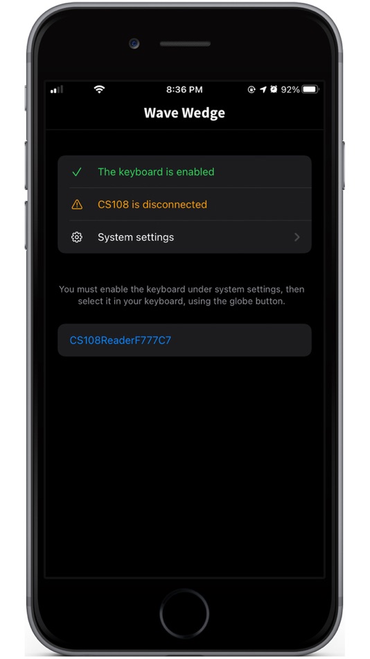 #1. Wave Wedge (iOS) Podle: SimplyRFiD
