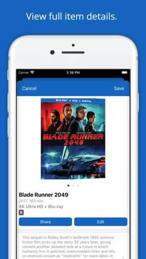 iCollect Movies: DVD Tracker screenshot 3