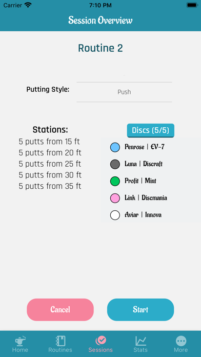 Disc Golf Genie: Putt Practice Screenshot